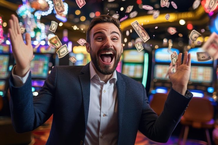 Dashboard emakbet menampilkan Fortune Rabbit bersama permainan slot lainnya dan pasar Liga 1
